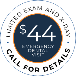 $44 Emergency Exam special