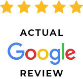 google logo 5 stars